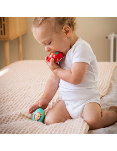 Egg Shakers Maracas Sophie La Girafe Grenadine