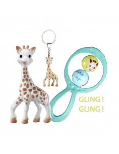 Set de oferta Sophie la Girafe (inclui Sophie la girafe + Roca swing + porta chaves Sophie hevea) 2