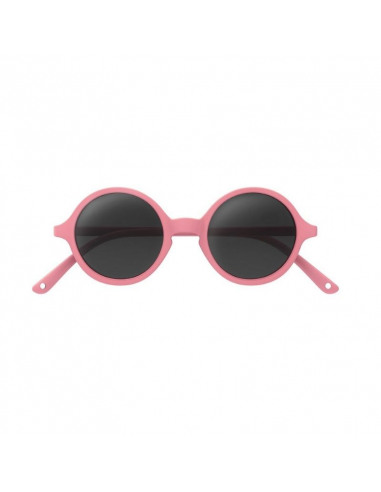 Gafas de sol para niños de color rosa de frente.