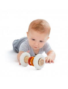 Totem Hochet Borracha e Madeira 2