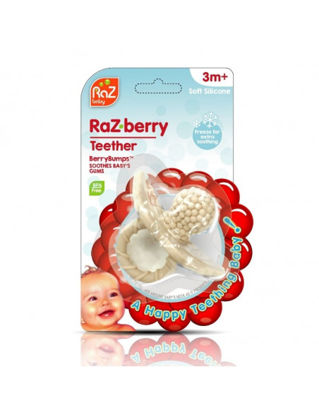 Razberry de color dulce de leche en su caja