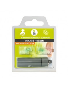 Tapones auditivos para viaje y tranquilidad packaging