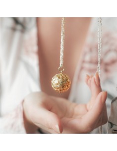 FLOWER OF LIFE Ouro amarelo... 2