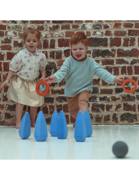 JUEGO DE MOES set de 15 piezas de goma EVA para juego libre con niño y niña