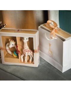 Mi primer set Sophie la girafe + Colorings Sophie la girafe BB GRENADINE