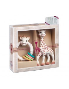 Mi primer set Sophie la girafe + Colorings Sophie la girafe BB GRENADINE 2
