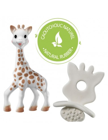 Sophie la girafe + Chupete 100% hevea natural Online