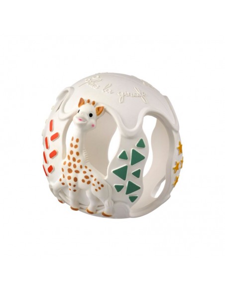 Bola de dentición Sensory Sophie la Girafe - 100% hevea
