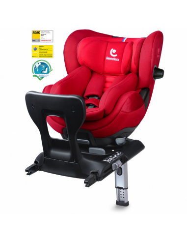 Silla de coche Gaïa + I-Size R129 en rojo pasión