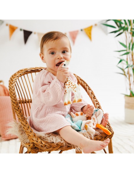 Conjunto de oferta Sophie la Girafe com o seu Doudou