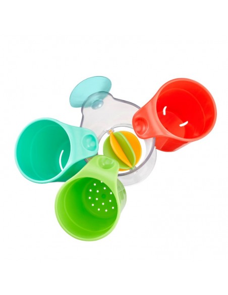 Juego de Tazas para baño Sophie la Girafe visto desde arriba