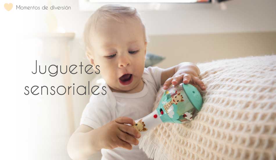 Juguetes sensoriales para bebés
