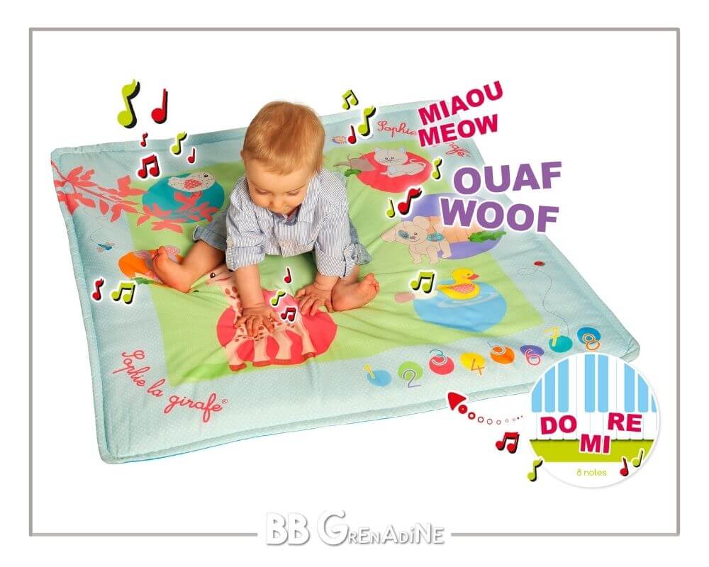 ideas de regalo de navidad para bebés: alfombra interactiva