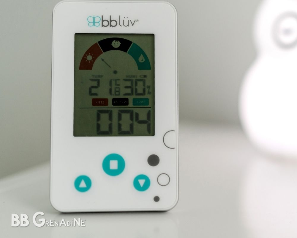 termometro digital evitar calor de bebe en verano