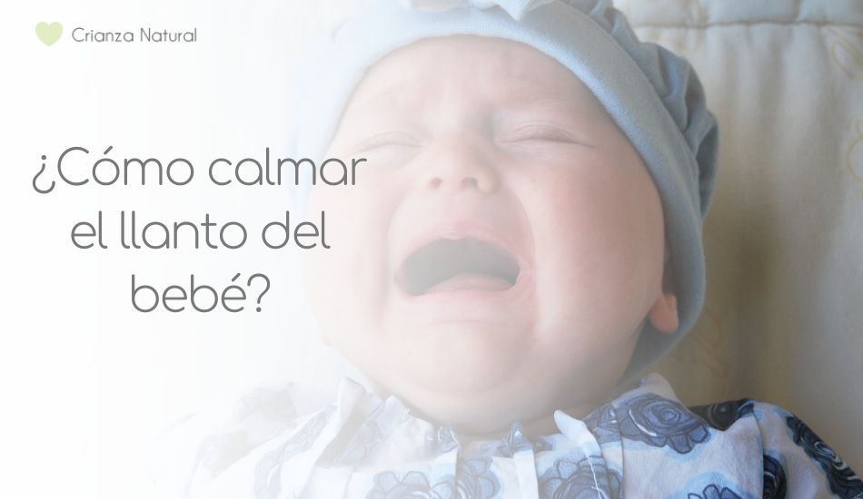 Calmar el llanto del bebé, bebé llorando.