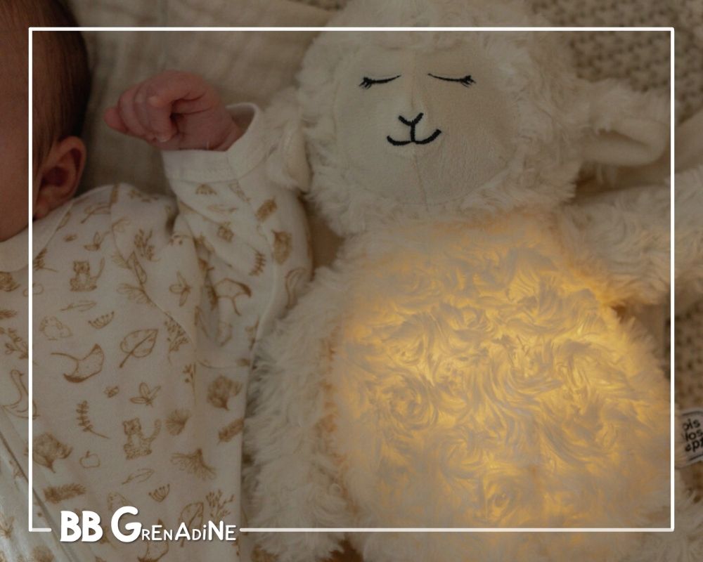 peluche luminoso con ruido blanco